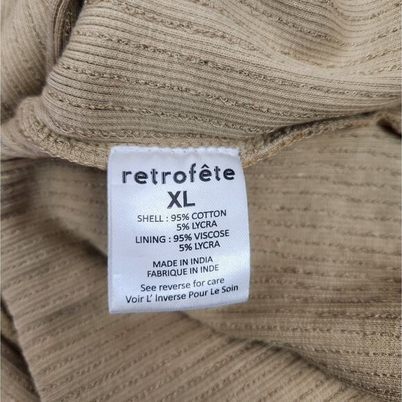 Retrofete Sariah Sequin Dress in Nude Size XL NWT Sleeveless Cutout Midi - Picture 14 of 14